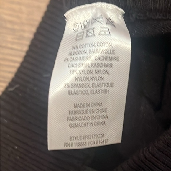 Minnie Rose Woman’s Black Sweatpants Size Extra Small - Picture 6 of 6